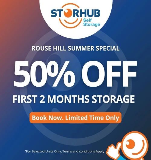 Summer Promotion! Get 50% off 2 months Storage! Limited time only. Book Now