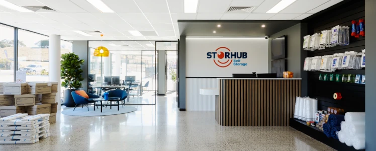 A StorHub self storage facility