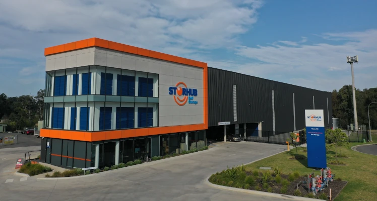 The exterior of a StorHub facility