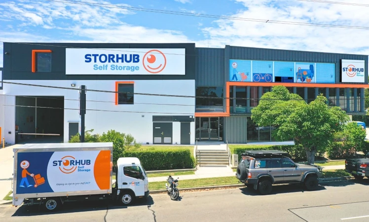 A StorHub facility showcasing security and convenience.