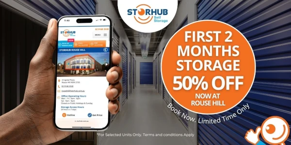 Self Storage Units in Rouse Hill - Sydney | StorHub AU